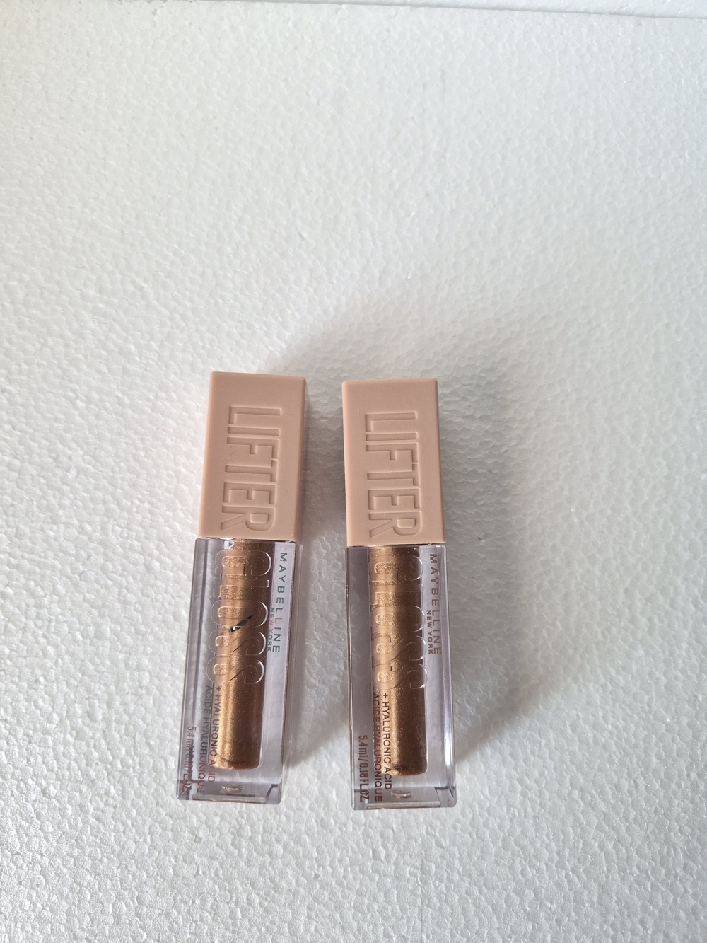 NEW Maybelline Lifter Gloss Hyaluronic Acid Lip Gloss Bundle Set of 2 OS